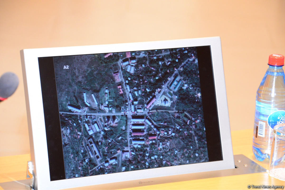 ADA-da "Azərbaycanın Ermənistanın işğalı altında olan ərazilərində qeyri-qanuni fəaliyyətlər: Peykdən çəkilmiş şəkillər, sübutlar" adlı hesabatın təqdimatı olub