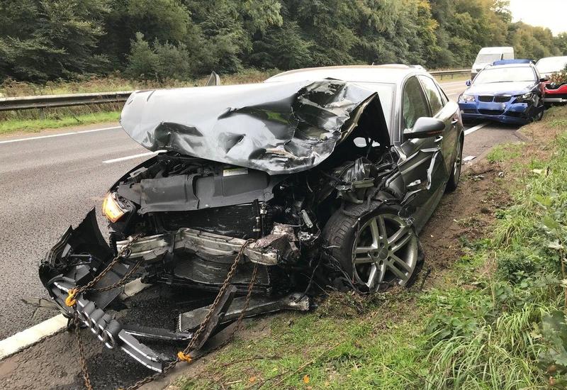 Тяжелое ДТП в Геранбое, есть пострадавшие