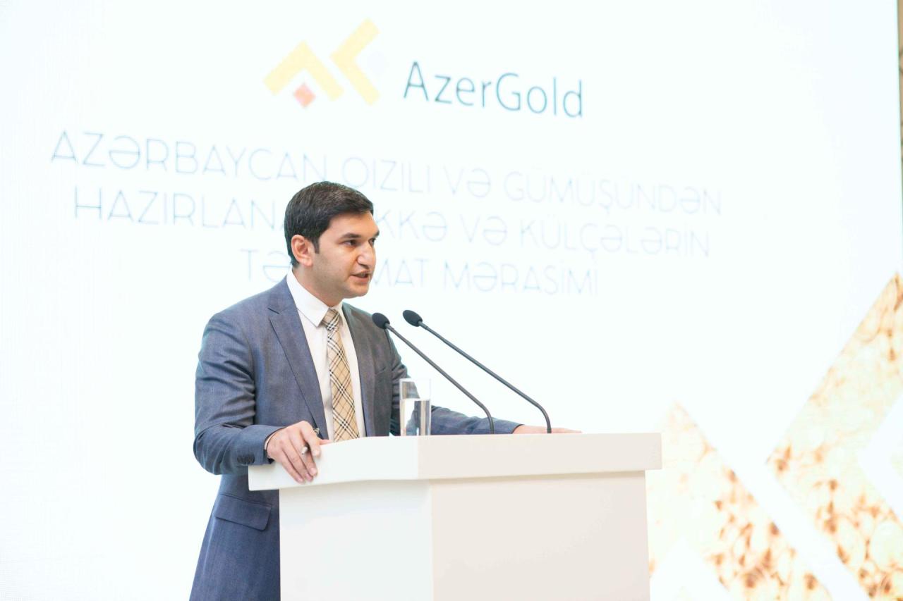 Состоялась презентация монет и слитков ЗАО “AzerGold”