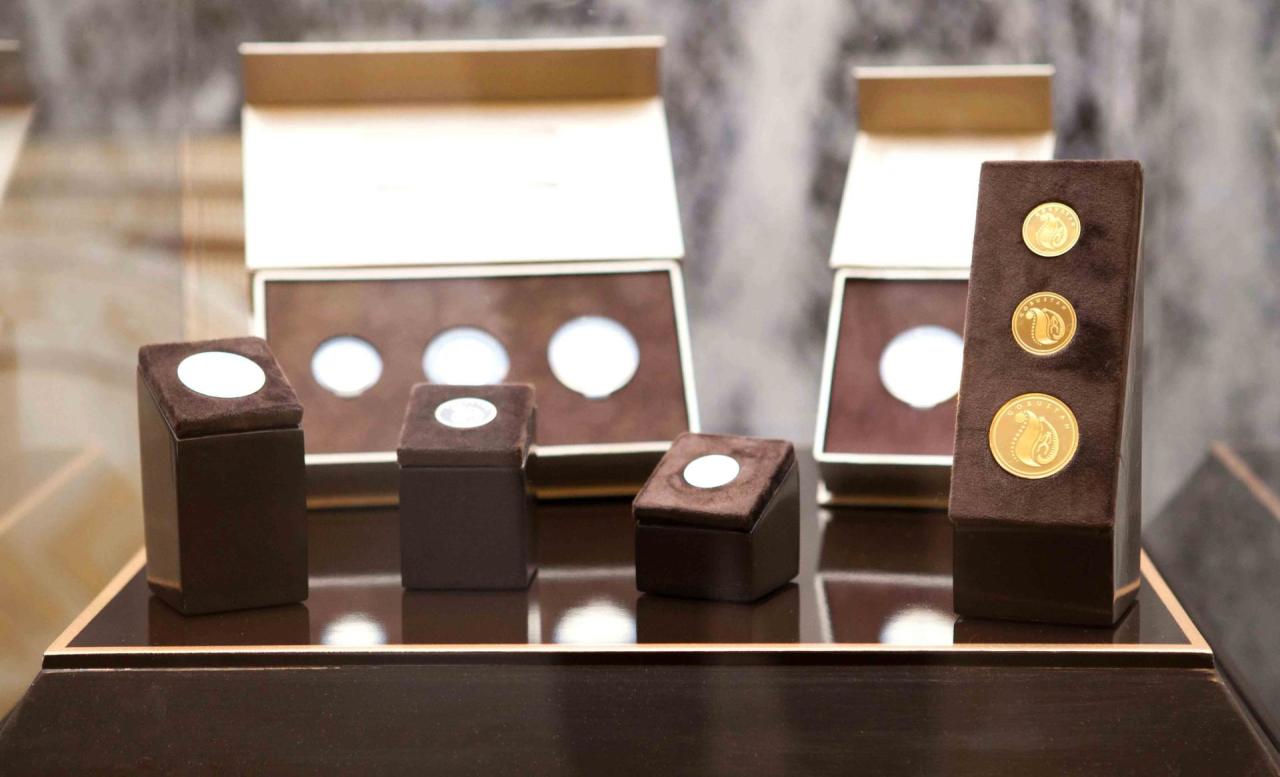 Состоялась презентация монет и слитков ЗАО “AzerGold”