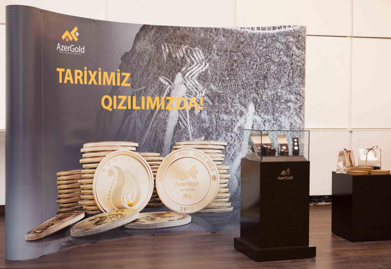 Состоялась презентация монет и слитков ЗАО “AzerGold”