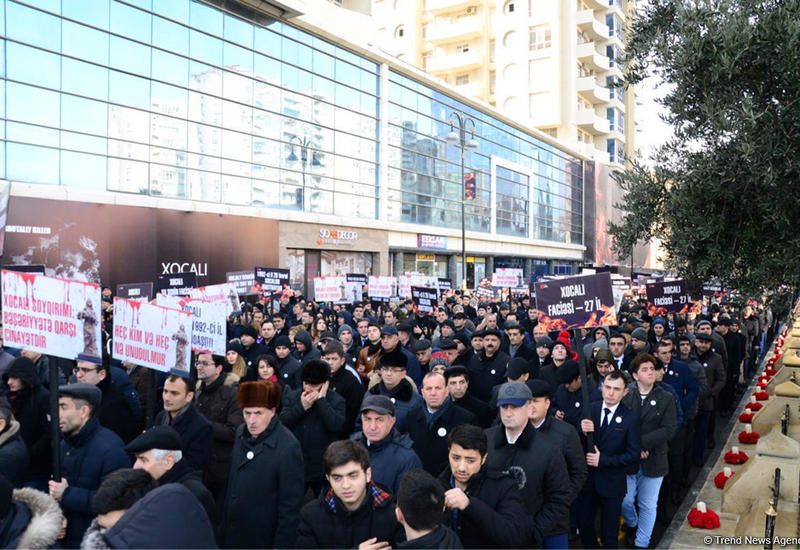Azərbaycan ictimaiyyəti Xocalı soyqırımı qurbanlarının xatirəsini yad edir