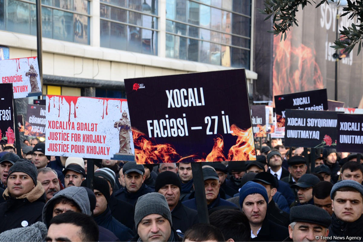 Azərbaycan ictimaiyyəti Xocalı soyqırımı qurbanlarının xatirəsini yad edir