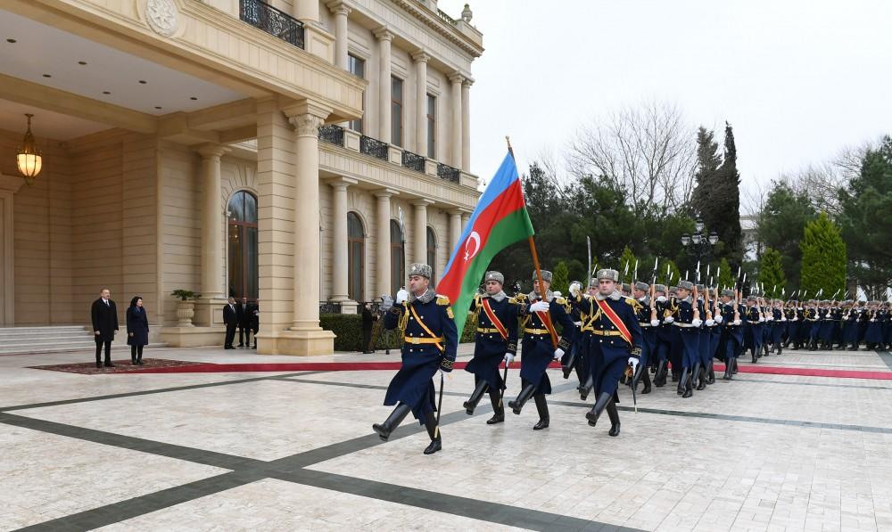 Президент Ильхам Алиев и Саломе Зурабишвили выступили с заявлениями для печати