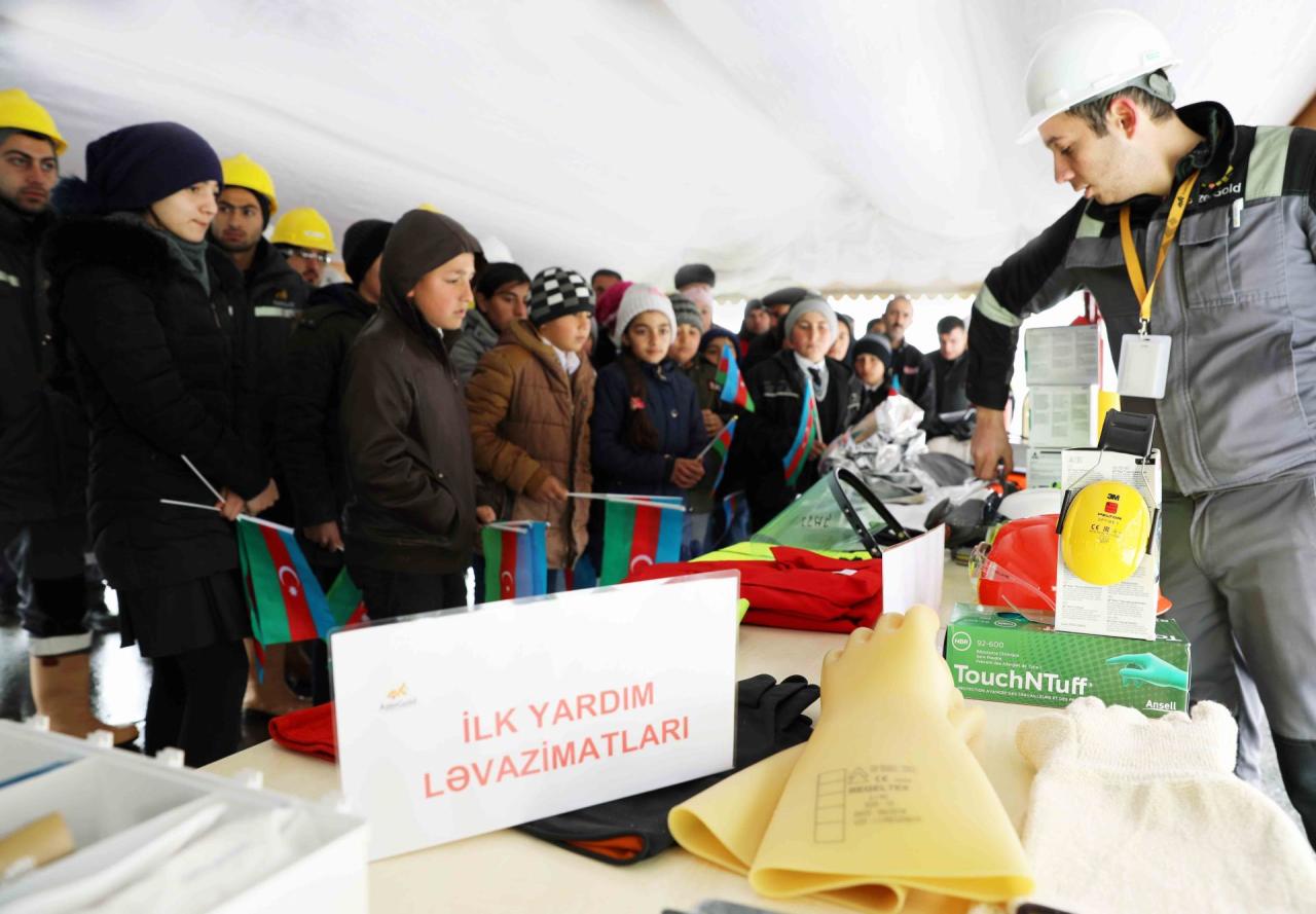 ЗАО “AzerGold” организовало просветительское мероприятие  в связи с Днем гражданской обороны