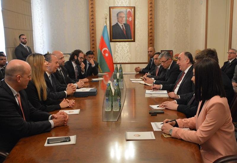 Elmar Məmmədyarov Mark Şnayer ilə görüşüb