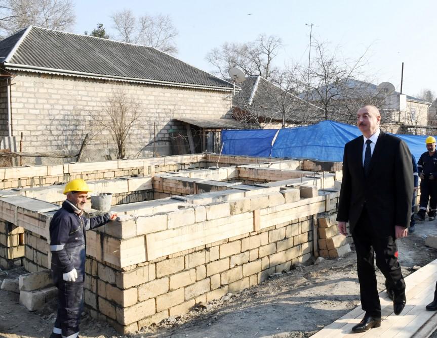 Президент Ильхам Алиев: Мое дело - служить вам, я вижу свою задачу именно в этом