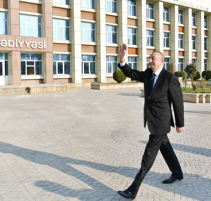 Президент Ильхам Алиев: Мое дело - служить вам, я вижу свою задачу именно в этом