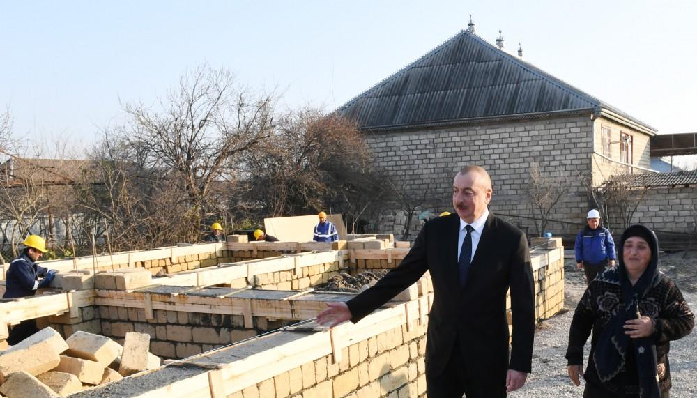Президент Ильхам Алиев: Мое дело - служить вам, я вижу свою задачу именно в этом