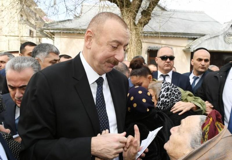 Президент Ильхам Алиев: Все беспокоящие граждан вопросы найдут свое решение
