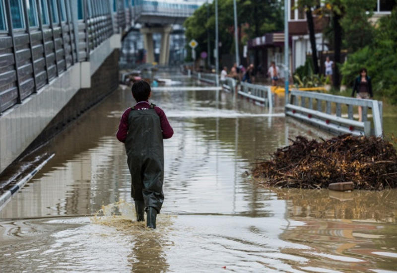 В Санкт-Петербурге из-за аварии затопило центр города