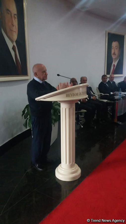 Suraxanıda Azərbaycanda təhlükəsizlik orqanlarının yaranmasının 100 illiyinə həsr olunan tədbir keçirilib