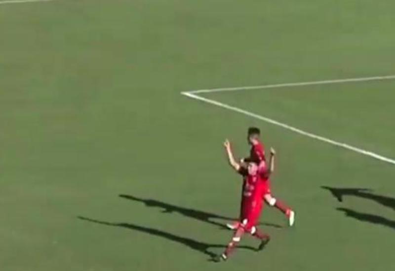 Собака спасла вратаря от позора, отбив своим телом летящий в ворота мяч