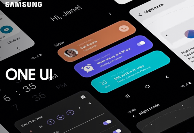 Новый улучшенный интерфейс от Samsung – One UI