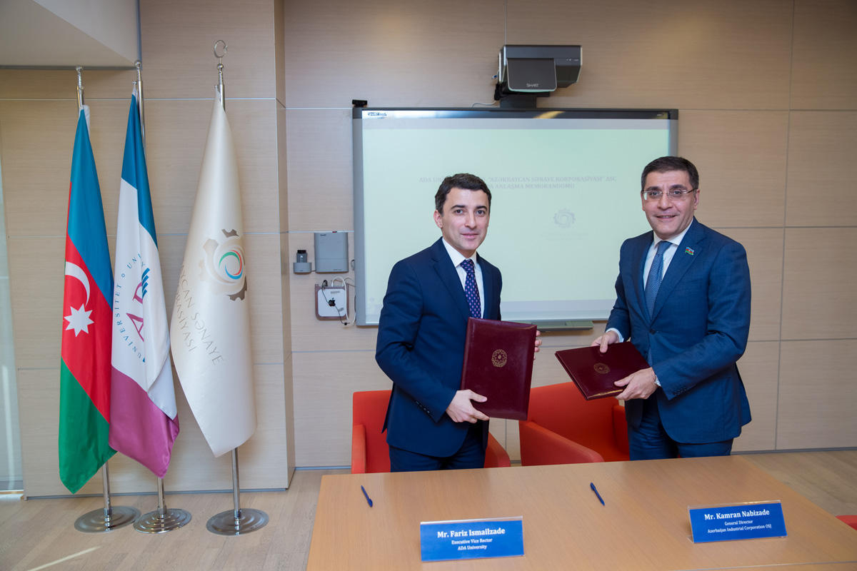 Университет ADA и "Азербайджанская промышленная корпорация" поддержат молодых талантов