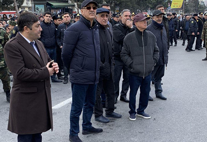 Oruc Zalovla icra başçısı da hadisə yerinə gəlib