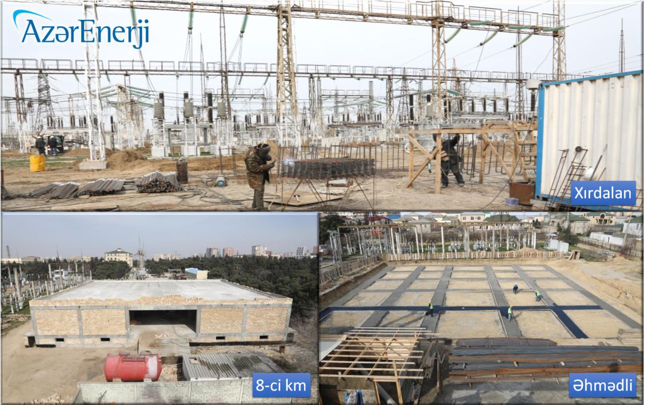 "Азерэнержи" реконструирует подстанции