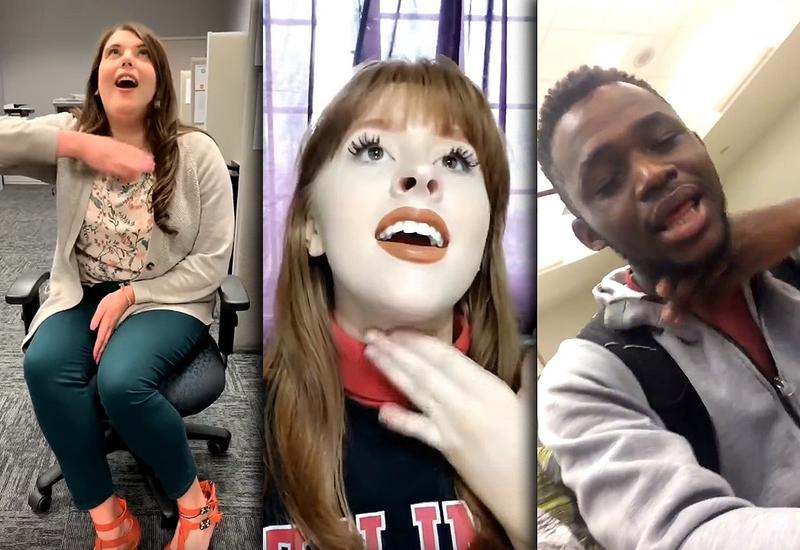 Девушка запустила новый флешмоб, спародировав автосигнализацию