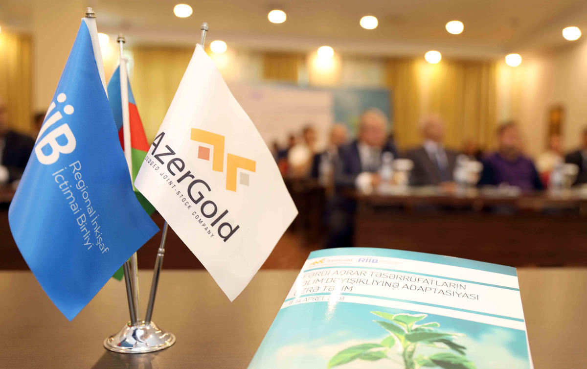 AzerGold и ОО "Региональное Развитие" организовали тренинг на тему климатических изменений