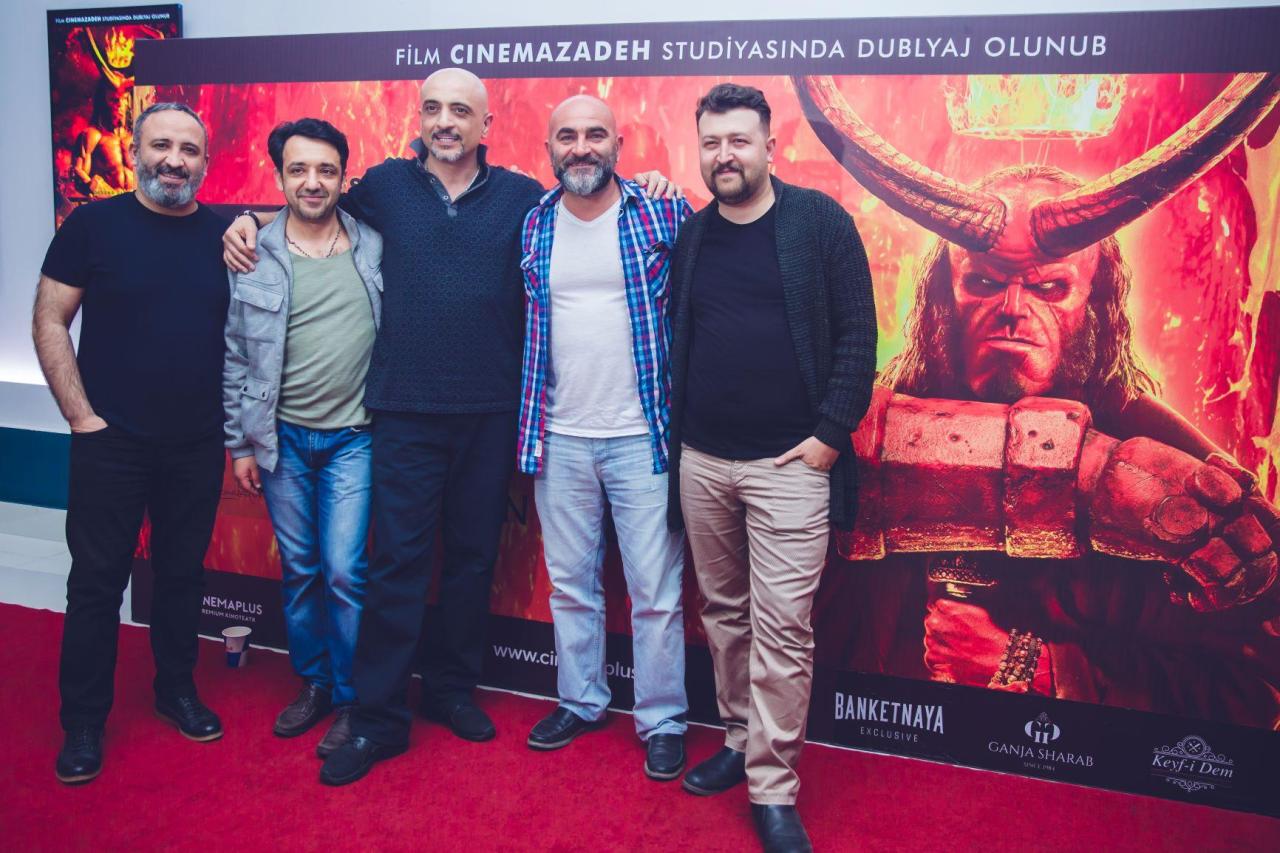 В CinemaPlus прошла премьера фантастического фильма "Хеллбой"