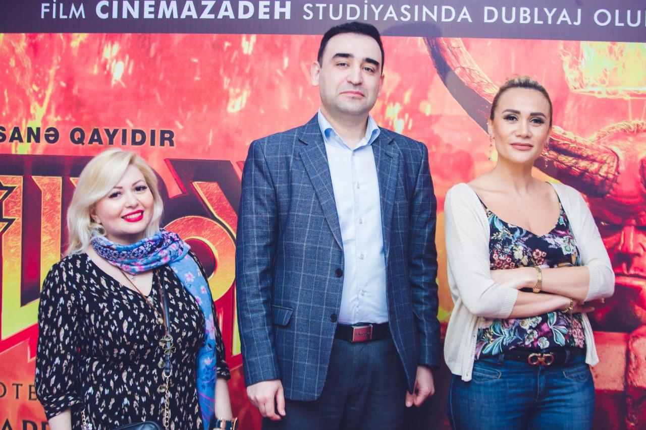 В CinemaPlus прошла премьера фантастического фильма "Хеллбой"