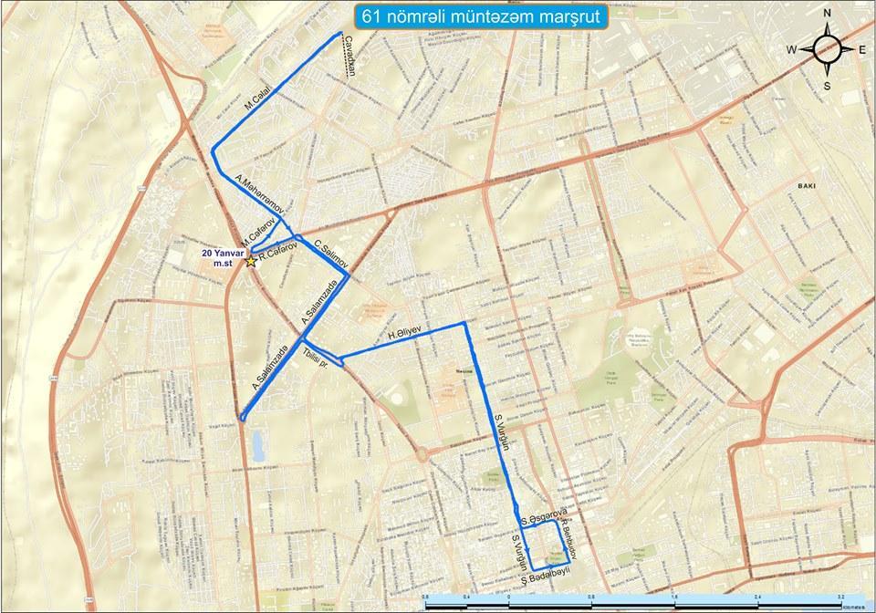 В Баку изменится схема движения 17 автобусных маршрутов