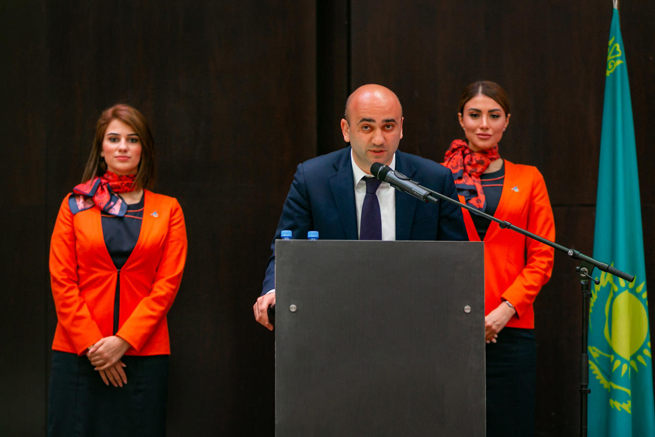 AZAL провел в Алматы презентацию нового регулярного рейса