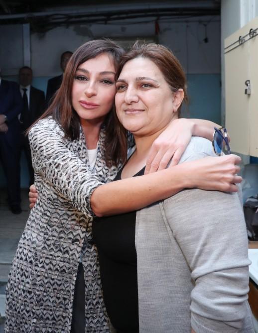 Первый вице-президент Мехрибан Алиева встретилась с вынужденными переселенцами