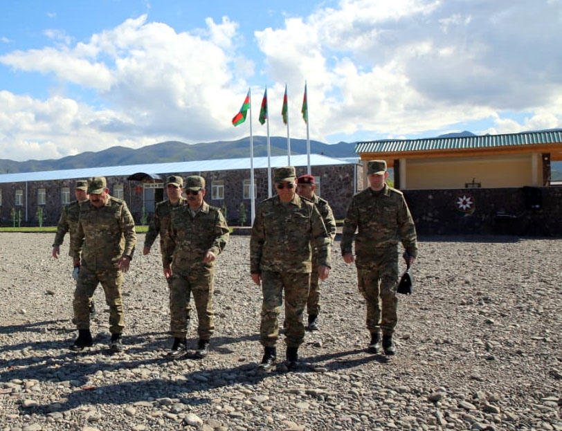 Zakir Həsənov cəbhəboyu zonada olub, müvafiq tapşırıqlar verib