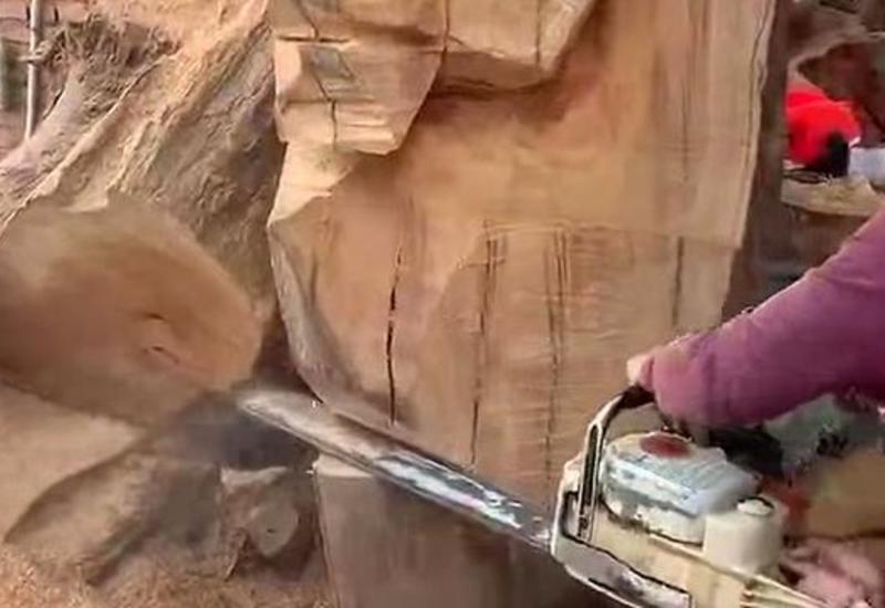 Шедевральная работа мастера резьбы по дереву