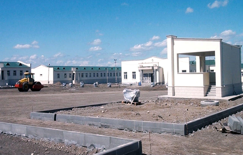 Закир Гасанов в прифронтовой зоне