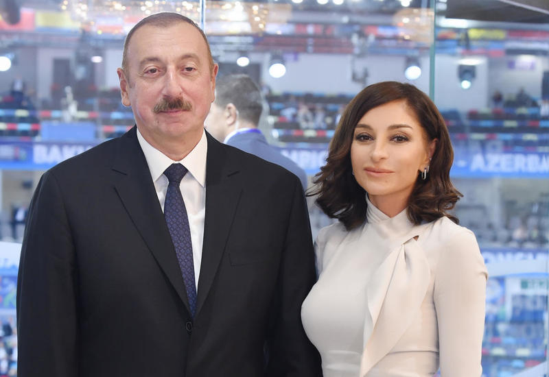 В Вильнюсе в честь Президента Ильхама Алиева и Первой леди Мехрибан Алиевой дан официальный ланч