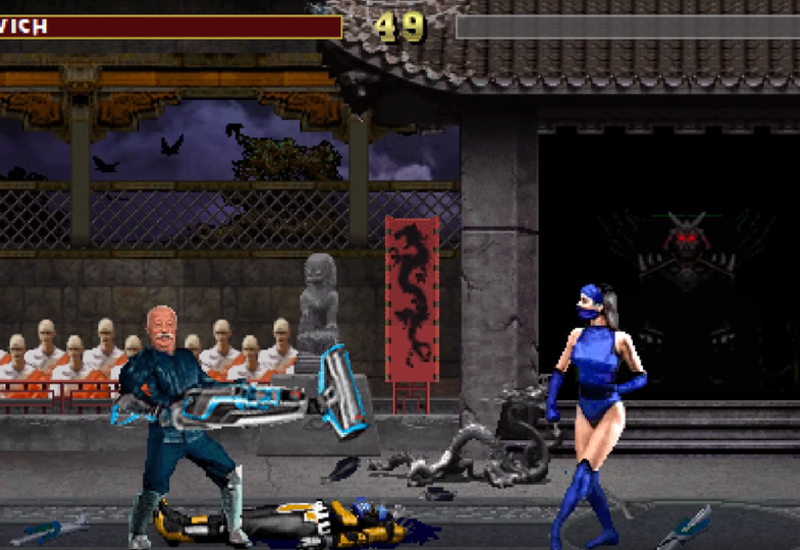 Леонида Якубовича представили бойцом Mortal Kombat