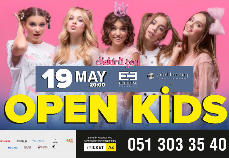 В Баку выступит поп-группа Open Kids