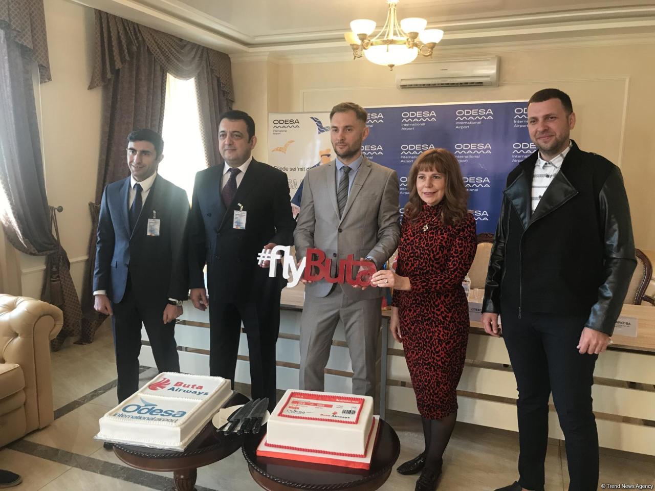 Первый рейс Buta Airways по маршруту Баку-Одесса
