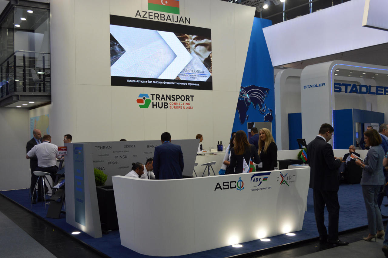 Азербайджан впервые представлен на крупнейшей транспортной выставке Европы