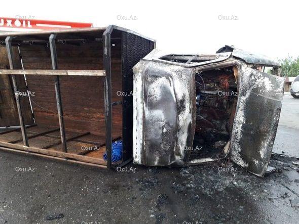 В Барде взорвался грузовик, есть пострадавшие