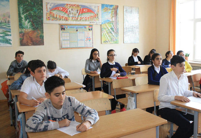 Azərbaycanda şagirdlərin beynəlxalq qiymətləndirilməsinə başlanıldı