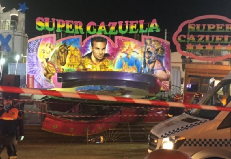 В Испании из-за поломки аттракциона в парке развлечений пострадали десятки человек