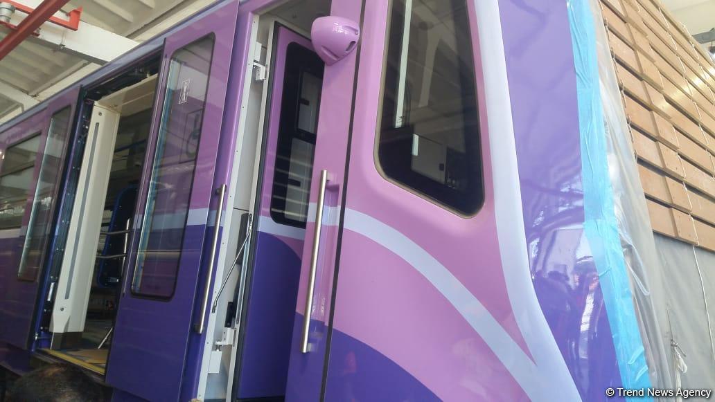 Так будут выглядеть новые вагоны бакинского метро
