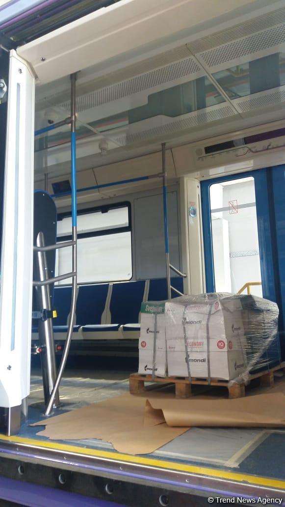 Так будут выглядеть новые вагоны бакинского метро
