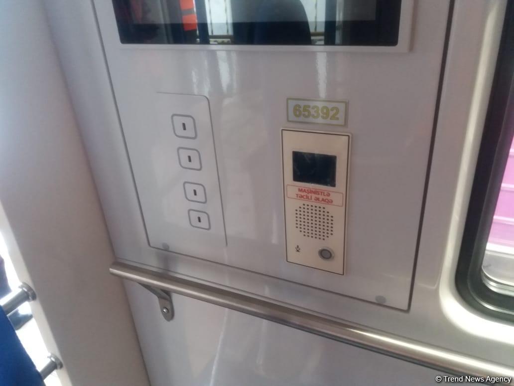 Так будут выглядеть новые вагоны бакинского метро
