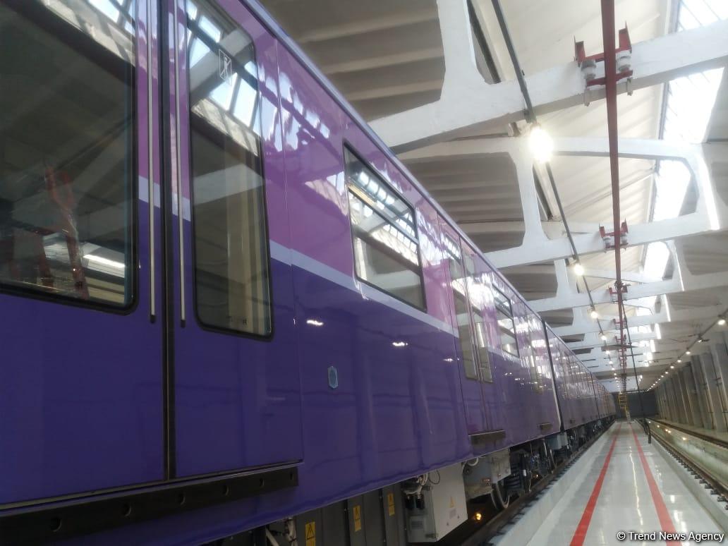 Так будут выглядеть новые вагоны бакинского метро