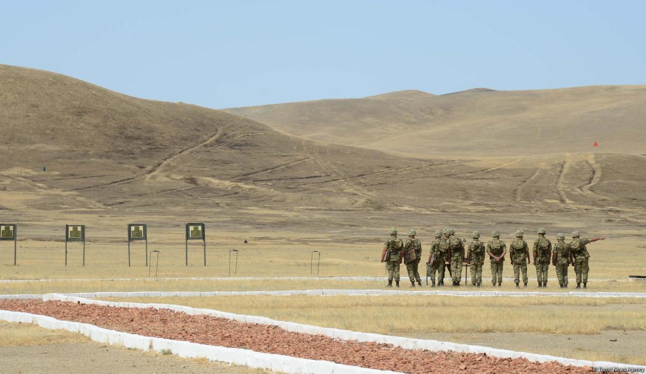 Открылся новый полигон азербайджанской армии