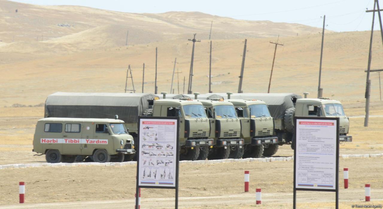 Открылся новый полигон азербайджанской армии