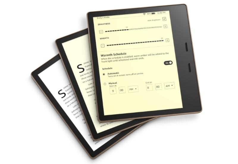 Amazon представил обновленную электронную книгу Kindle Oasis