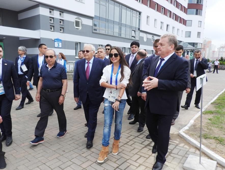 Вице-президент Фонда Гейдара Алиева Лейла Алиева встретилась с азербайджанскими спортсменами-участниками II Европейских игр