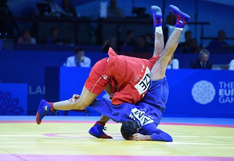 Азербайджанский самбист вышел в финал II Европейский игр