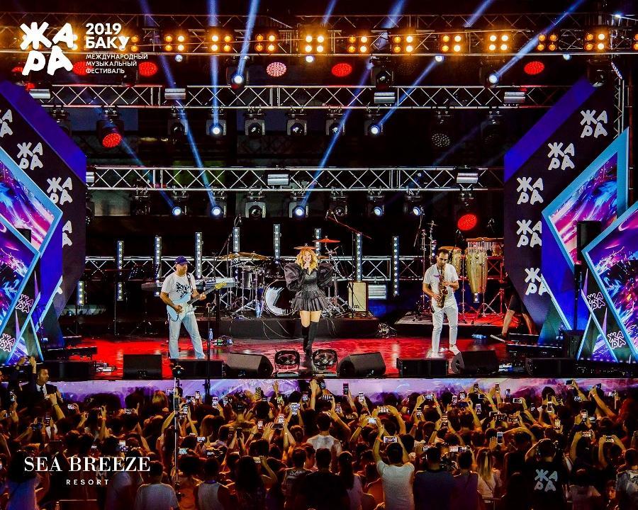 На красивейшем курорте Баку прошел  феерический концерт pre-party фестиваля "ЖАРА 2019"