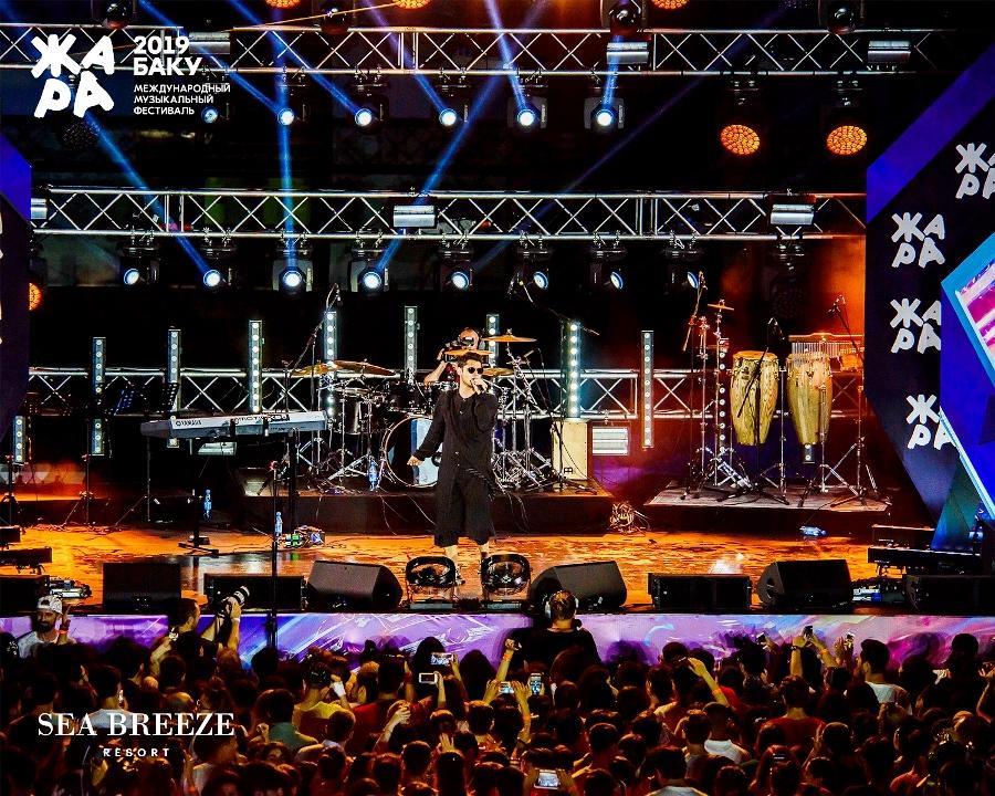 На красивейшем курорте Баку прошел  феерический концерт pre-party фестиваля "ЖАРА 2019"
